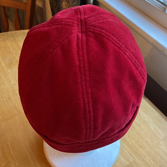 Scala Gatsby style red hat pre-owned condition - Picture 4 of 9